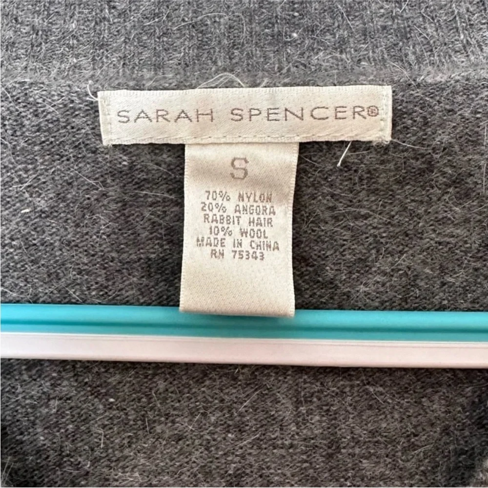 Sarah Spencer Wool Blend Minimalist Quiet Luxury Long Sleeve Sweater